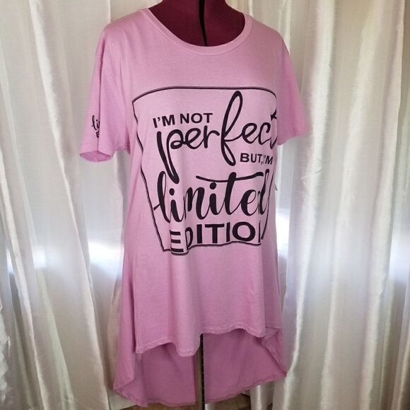 On Fire High-Low Women's Graphic Top (size 2X) - Picture 8 of 8